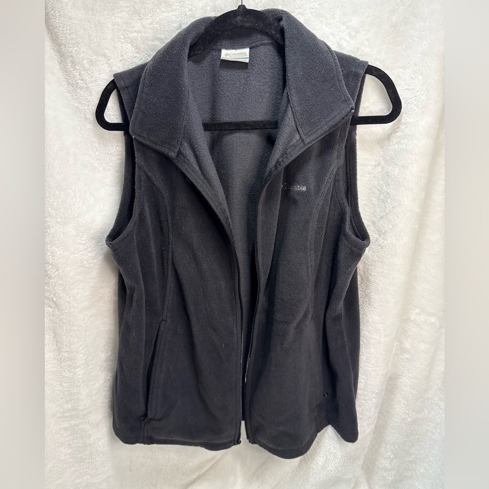 Columbia Charcoal Fleece Vest